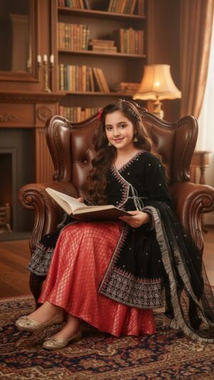 Rose Noir(Kids size 10 to 14 age)