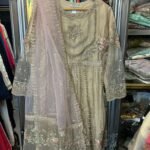 Zargun Hand-Embellished Net Frock & Gharara