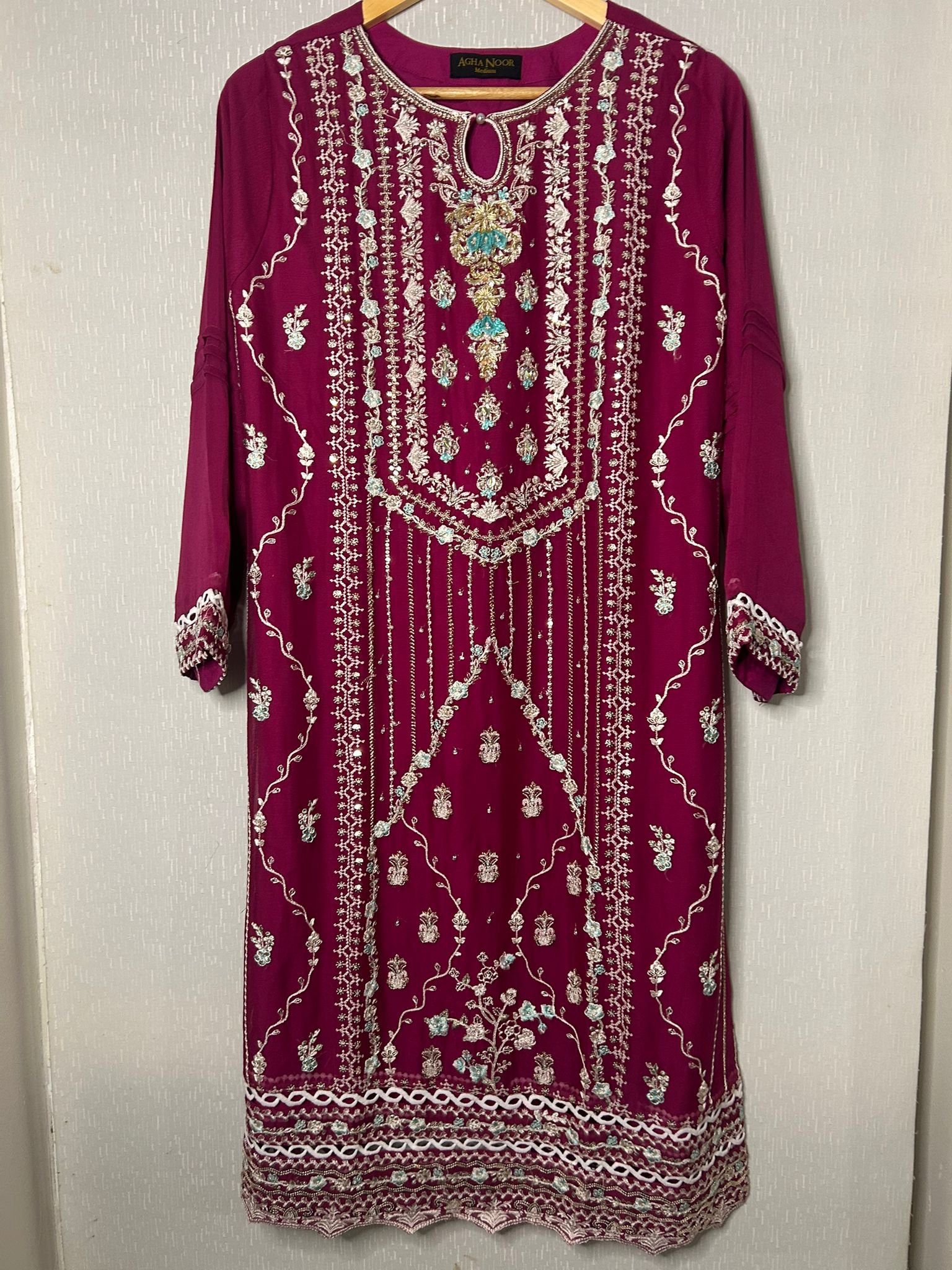 Plum Silver Radiance