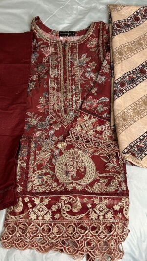Zareen Maroon – 3PC