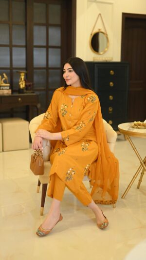 ZAHRIA – Mustard 3PC