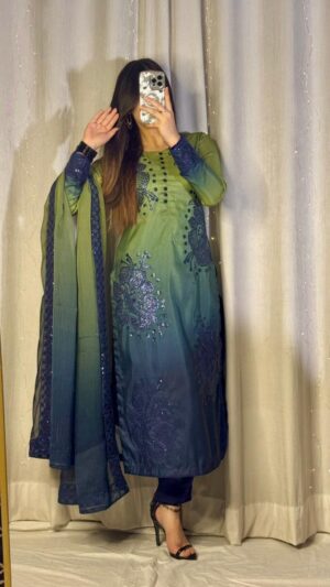 ZEYRA – Emerald Ombre 3PC