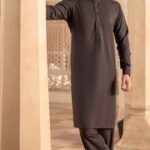 SAAD – Espresso Brown Kurta Shalwar