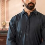 DANISH – Deep Teal Kurta Shalwar