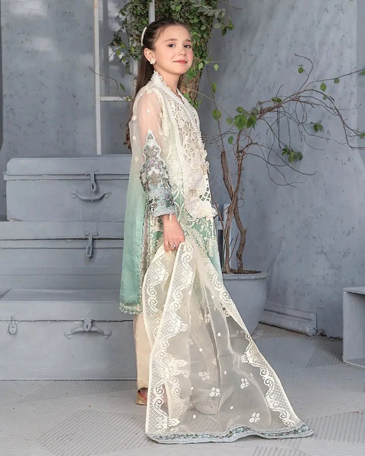 LINA – Mint Pearl Girls Festive 3PC - Image 4