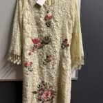 Ivory Bloom Embroidered 3-Piece Set