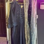 Agha Noor Midnight Mor Embroidered 3PC Suit – Navy