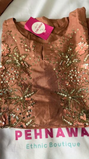 Blush Royale Embellished 2PC Suit