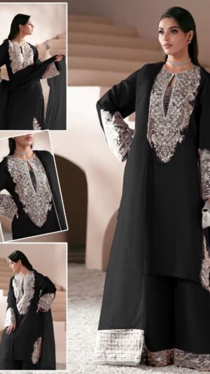 Noor-e-Zehra Embroidered Luxe 3PC Set
