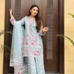 Neelam 3 Piece Floral Embroidered Suit