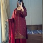 Zarminay - 3 Piece Embroidered Festive Suit