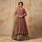 Gulzar-e-Rose Zari Ensemble