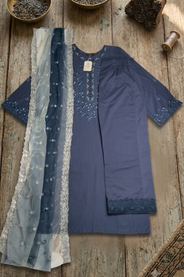 Ocean Mist Embellished 3-Piece