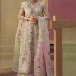 Crimson Unstitched Embroidered Chiffon 3 Piece